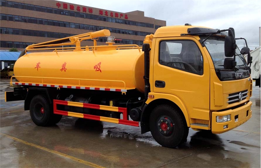 黑龍江佳木斯藍(lán)牌吸糞車多少錢一輛
